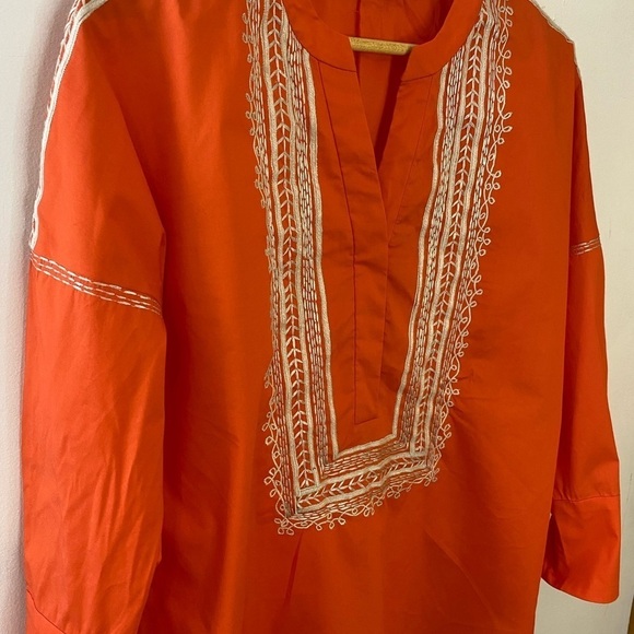 NWT Natori Boho Cayenne Embroidered Tunic Top - Picture 5 of 11